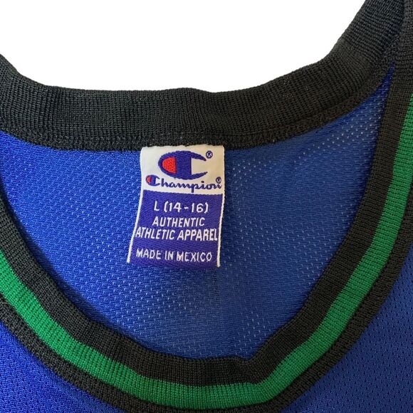 Vintage Kevin Garnett Timberwolves Champion Jersey Size L - Picture 4 of 7